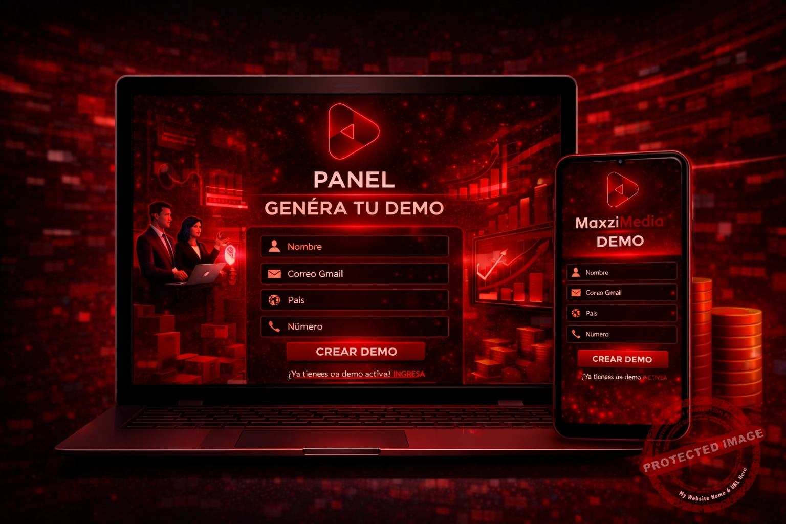 Panel de demos